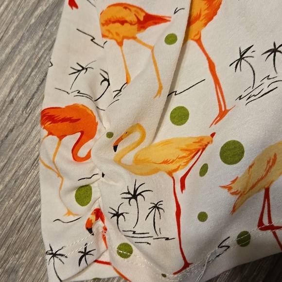 Lularoe Morgan Flamingo Print Top Size 2X - Picture 3 of 3